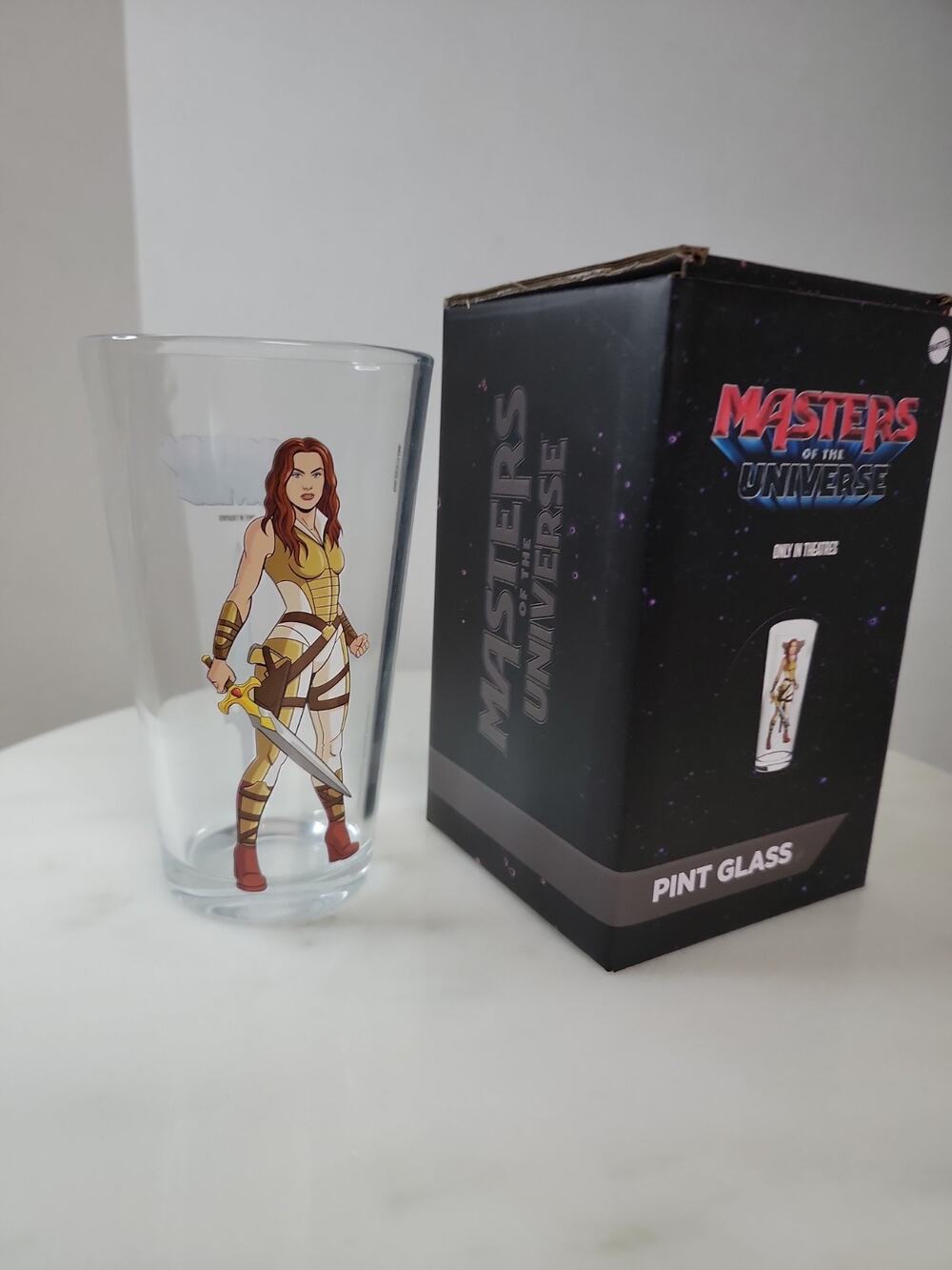 2026 Cinemark Masters Of The Universe MOVIE Pint Glass TEELA MOTU 2026 In Hand